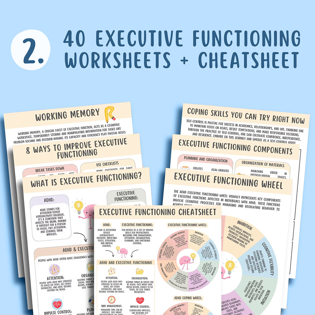 ADHD Executive Functioning Toolkit – Tools for Daily Focus