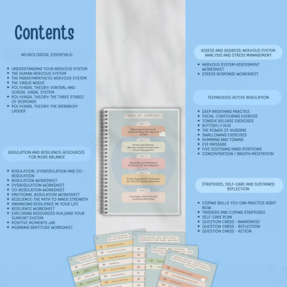 Nervous System Regulation Workbook