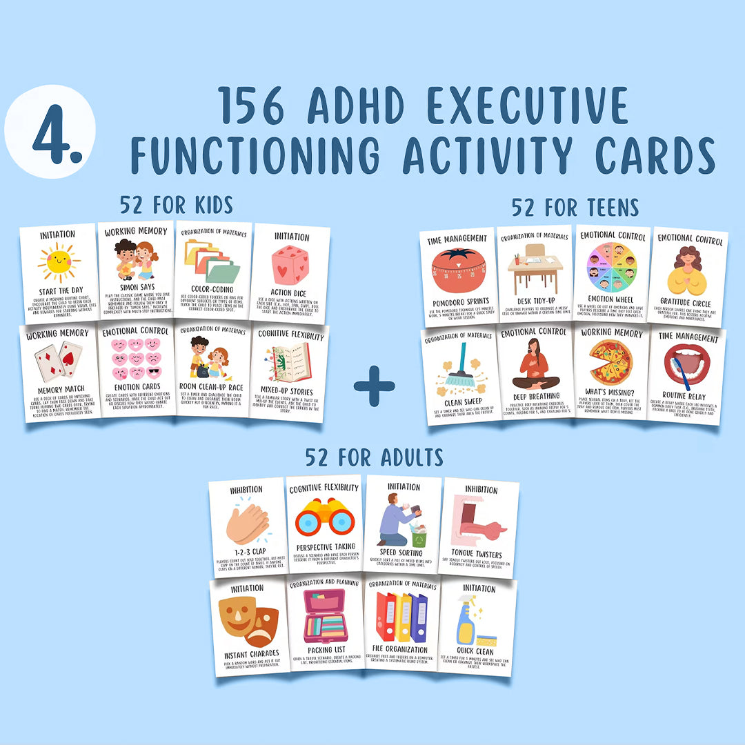 ADHD Executive Functioning Toolkit – Tools for Daily Focus