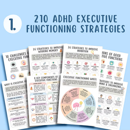 ADHD Executive Functioning Toolkit – Tools for Daily Focus